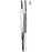 Sklar Sklar Tissue Forceps Bonney 7 Inch Surgical Grade Stainless Steel NonSterile NonLocking Thumb Handle Straight Serrated Tips w/1 X 2 Teeth - 19-2170