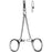 Sklar Needle Holder 4-3/4 Inch Straight Smooth Tip Finger Ring Handle - 20-2748