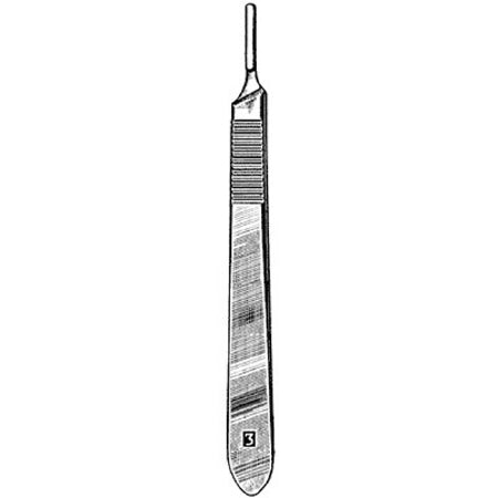 Sklar Econo Scalpel Handle Stainless Steel Size 3 - 21-033