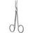Sklar Econo Iris Scissors 3-1/2 Inch Length Floor Grade Stainless Steel Finger Ring Handle Straight Sharp/Sharp - 21-103