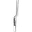 Econo - Ear Forceps Lucae 5-1/2 Inch Length Floor Grade Pakistan Stainless Steel NonSterile NonLocking Bayonet Handle Straight Blunt Serrated Tip - 21-180