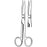 Econo - Operating Scissors 6-1/2 Inch Length Floor Grade Stainless Steel Finger Ring Handle Sharp Tip / Blunt Tip - 21-281