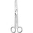 Econo - Operating Scissors Mayo 6-3/4 Inch Length Floor Grade Stainless Steel Finger Ring Handle Straight Blunt Tip / Blunt Tip - 21-321