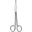 Econo - Dissecting Scissors Metzenbaum-Lahey 5-1/2 Inch Length Floor Grade Stainless Steel NonSterile Finger Ring Handle Straight Blunt Tip / Blunt Tip - 21-335