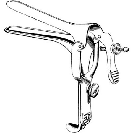 Sklar Econo Vaginal Speculum Pederson NonSterile Floor Grade Stainless Steel Small Double Blade Duckbill Disposable Without Light Source Capability - 21-337