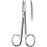 Sklar - Tissue Scissors 4-3/4 Inch Length OR Grade Stainless Steel Finger Ring Handle Curved Sharp Tip / Sharp Tip - 47-1045