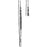 Sklar Sklar Tissue Forceps Gerald 7 Inch Premium OR Grade Stainless Steel NonSterile NonLocking Thumb Handle Straight Serrated Tips w/1 X 2 Teeth - 47-1173