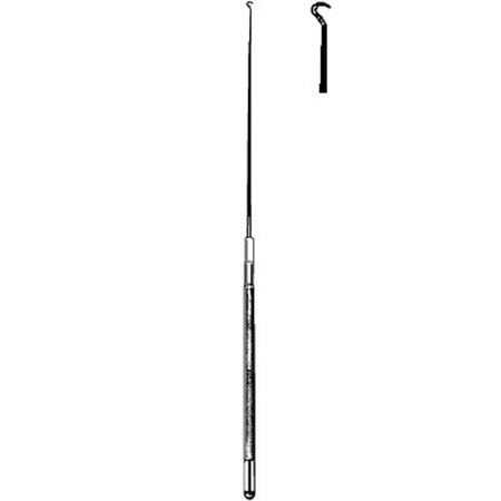 Sklar Sklar Black Iris Hook Emmett 9 Inch Coated Stainless Steel NonSterile Reusable - 90-2126