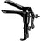 Sklar Black - Laser Surgery Vaginal Speculum Graves NonSterile OR Grade Coated Stainless Steel Large Double Blade Duckbill Reusable Without Light Source Capability - 90-3808