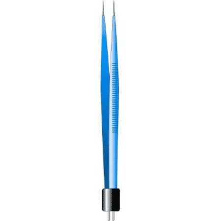 Sklar - Bipolar Forceps Cushing 6 Inch Length Surgical Grade Stainless Steel NonSterile NonLocking Thumb Handle Straight - 91-6102
