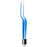 Sklar - Bipolar Forceps Jansen 6 Inch Length Surgical Grade Stainless Steel NonSterile NonLocking Thumb Handle Straight - 91-6106