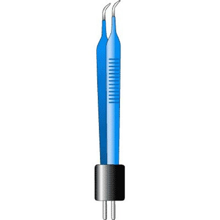 Sklar Sklar Bipolar Forceps McPherson 3 Inch Surgical Grade Stainless Steel NonSterile NonLocking Thumb Handle Curved - 91-6109