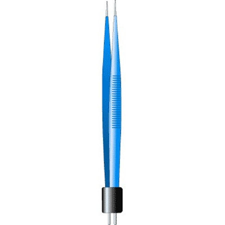Sklar Bipolar Forceps Semken 5 Inch Surgical Grade Stainless Steel NonSterile NonLocking Thumb Handle Straight - 91-6111