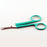 Sklar Stitch Scissors Littauer 4-1/2 Inch Length Floor Grade Stainless Steel / Plastic NonSterile Finger Ring Handle Straight Blunt/Blunt - 96-2905