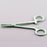 Sklar Hemostatic Forceps 5-1/4 Inch Floor Grade Plastic NonSterile Ratchet Lock Finger Ring Handle Straight Blunt Serrated Tips - 96-2907