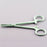 Sklar - Hemostatic Forceps 5-1/4 Inch Length Floor Grade Plastic NonSterile Ratchet Lock Finger Ring Handle Straight Blunt Serrated Tips - 96-2907