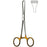 Sklar Sklar Tissue Grasping Forceps Allis 6 Inch Surgical Grade Stainless Steel / Tungsten Carbide NonSterile Ratchet Lock Finger Ring Handle Straight Cross Serrated Atraumatic Tips - 97-1555