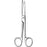 Merit - Bandage Scissors Knowles 5-1/2 Inch Length Office Grade Stainless Steel NonSterile Finger Ring Handle Straight Sharp Tip / Blunt Tip - 97-254