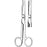 Sklar Merit Operating Scissors 5-1/2 Inch Length Office Grade Stainless Steel NonSterile Finger Ring Handle Straight Blunt/Blunt - 97-278