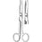 Sklar Merit Operating Scissors 6-1/2 Inch Length Office Grade Stainless Steel NonSterile Finger Ring Handle Straight Sharp/Blunt - 97-281