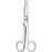 Merit - Operating Scissors 6-1/2 Inch Length Office Grade Stainless Steel NonSterile Finger Ring Handle Straight Sharp Tip / Sharp Tip - 97-284