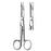 Merit - Operating Scissors 6-1/2 Inch Length Office Grade Stainless Steel NonSterile Finger Ring Handle Curved Sharp Tip / Blunt Tip - 97-293