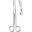 Merit - Dissecting Scissors Mayo 5-1/2 Inch Length Office Grade Pakistan Stainless Steel NonSterile Finger Ring Handle Curved Blunt Tip / Blunt Tip - 97-312