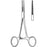 Sklar Merit Hemostatic Forceps Rankin-Kelly 6-1/4 Inch Physician Grade Stainless Steel NonSterile Ratchet Lock Finger Ring Handle Straight Serrated Jaws - 97-465