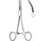 Merit - Hemostatic Forceps Rankin-Kelly 6-1/4 Inch Length Mid Grade Stainless Steel NonSterile Ratchet Lock Finger Ring Handle Curved Serrated Jaws - 97-469