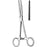 Merit - Hemostatic Forceps Rochester-Pean 10-1/4 Inch Length Mid Grade Stainless Steel NonSterile Ratchet Lock Finger Ring Handle Straight Serrated Tip - 97-494