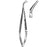 Merit - Iris Scissors 3-1/2 Inch Length Office Grade Stainless Steel Finger Ring Handle Curved Sharp Tip / Sharp Tip - 98-107