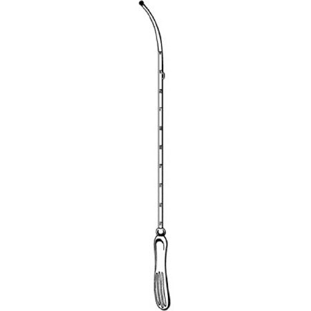 Sklar Merit Uterine Sound Sims 12-1/2 Inch Slight Curve Tip - 98-382