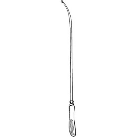 Merit - Uterine Sound Sims 12-1/2 Inch Slight Curve Tip - 98-384