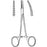 Sklar Econo Hemostatic Forceps Halsted-Mosquito 5 Inch Floor Grade Stainless Steel NonSterile Ratchet Lock Finger Ring Handle Curved Blunt Serrated Tips - 21-431