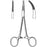 Sklar Forceps Kelly 5-1/2 Inch Floor Grade Stainless Steel NonSterile Ratchet Lock Finger Ring Handle Curved Serrated Tip - 21-442
