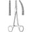 Sklar - Hemostatic Forceps Crile 5-1/2 Inch Length Floor Grade Stainless Steel NonSterile Ratchet Lock Finger Ring Handle Curved Serrated Tip - 21-452