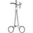 Econo - Tube Occluding Forceps 7 Inch Length Floor Grade Pakistan Stainless Steel NonSterile Ratchet Lock Finger Ring Handle Straight Blunt Smooth Tips - 21-598
