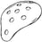 Sklar Fox Eye Protector One Size Fits Most - 96-1070