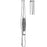 Sklar Merit Tissue Forceps 5-1/2 Inch Physician Grade Stainless Steel NonSterile NonLocking Thumb Handle Straight 2 X 3 Teeth, Serrated Tip - 97-769