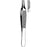 Merit - Tissue Forceps Adson-Brown 4-3/4 Inch Length Mid Grade Stainless Steel NonSterile NonLocking Thumb Handle Straight - 97-778