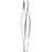 Sklar Merit Splinter Forceps Feilchenfeld 3 Inch Physician Grade Stainless Steel NonSterile NonLocking Thumb Handle Straight - 97-784