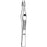 Merit - Splinter Forceps Carmalt 4-1/2 Inch Length Mid Grade Stainless Steel NonSterile NonLocking Thumb Handle Straight Pointed Tip - 97-791