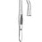 Sklar Merit Tissue Forceps Iris 4 Inch Physician Grade Stainless Steel NonSterile NonLocking Thumb Handle Curved Serrated Tips w/1 X 2 Teeth - 98-146