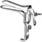 Merit - Vaginal Speculum Graves NonSterile Office Grade Stainless Steel Small Double Blade Duckbill Reusable Without Light Source Capability - 98-303