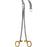Sklar TC - Needle Holder 8-1/4 Inch Length Curved Serrated Tips Finger Ring Handle - 21-8060
