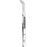 Sklar Merit Dental Forceps London College 6 Inch Physician Grade Stainless Steel NonSterile NonLocking Thumb Handle Angled #317A Extra Fine Serrated Tips - 48-318