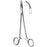Sklar Sklar Hemostatic Forceps Adson 7-1/4 Inch Premium OR Grade Stainless Steel NonSterile Ratchet Lock Finger Ring Handle Curved Serrated Tips - 50-1472
