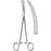 Sklar Sklar Hemostatic Forceps Vanderbilt University 8-1/2 Inch Premium OR Grade Stainless Steel NonSterile Ratchet Lock Finger Ring Handle Curved Serrated Tips - 55-2688