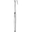 Sklar - Dermal Curette Cannon 5-3/4 Inch Length Solid Handle Size 2 Tip Straight Fenestrated Oval Tip with Sharp Edge - 06-4004