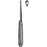 Sklar Sklar Dermal Curette 6-1/4 Inch Length Single-ended Handle Size 2 Tip Straight Oval Tip - 808800